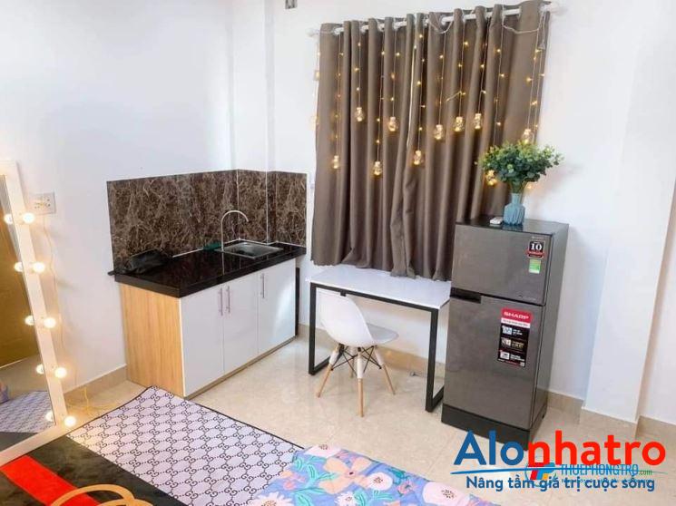 cho thuê căn  hộ dịch vụ ở quận 4