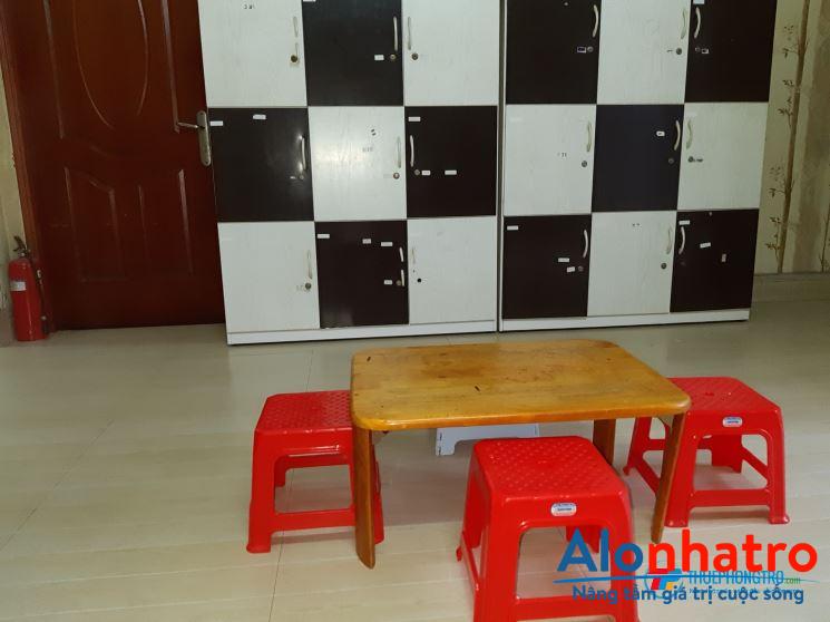 KTX Phạm Hùng máy lạnh, máy giặt, tắm nước nóng