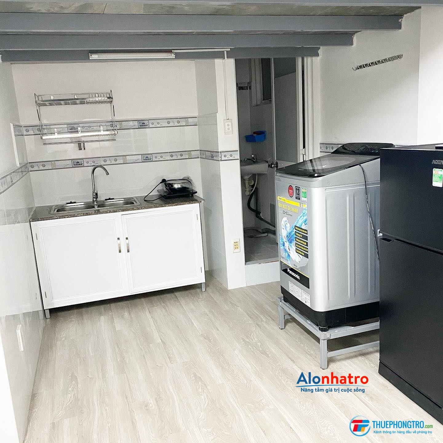 Phòng trọ full tiện nghi mới sạch sẽ ở Bình Thạnh