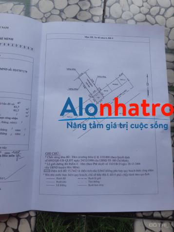 Bán nhà mặt tiền đường Bà Điểm 4, Hóc Môn, Hồ Chí Minh diện tích 62m2 giá 3,8 tỷ TL chính chủ