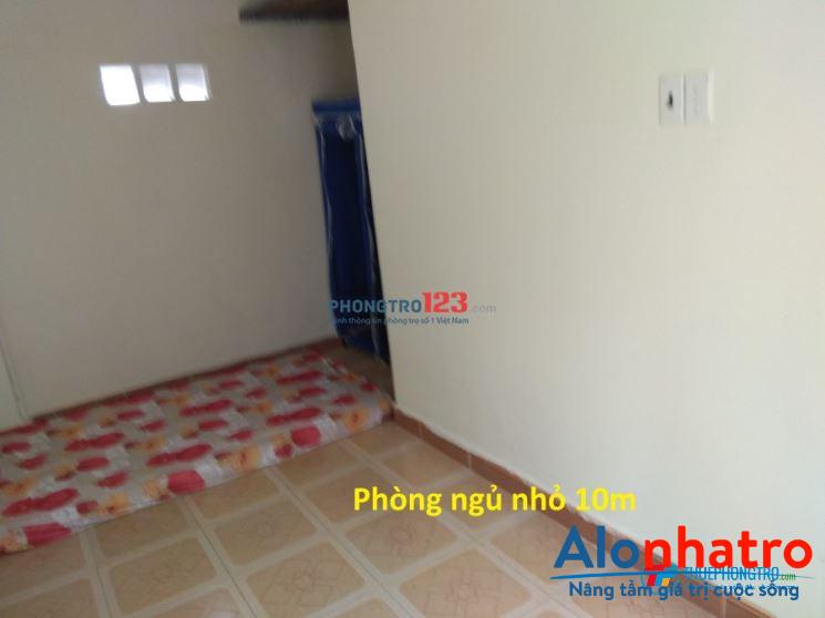 Cho thuê nhà hẻm 02 phòng ngủ (15m + 25m) + gác lửng 6m , 1 bếp , 01 tolet