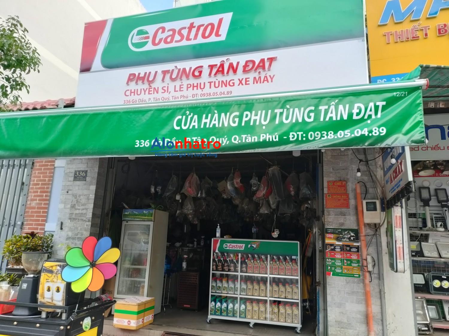 Cho thuê nhà nguyên căn mặt tiền đường Gò Dầu quận Tân Phú