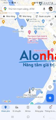 Bán nhà mặt phố Yên Hoa view hồ Tây, mặt tiền rộng, DT 100m2 39 tỷ