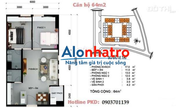 Cho thuê căn hộ full nội thất, 2 phòng ngủ chung cư Dream Home Luxury, Gò Vấp, giá 8 triệu/tháng