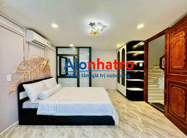 Cho thuê nhà đường CMT8, quận 3, ngang 6m, có 4 tầng giá 38 triệu