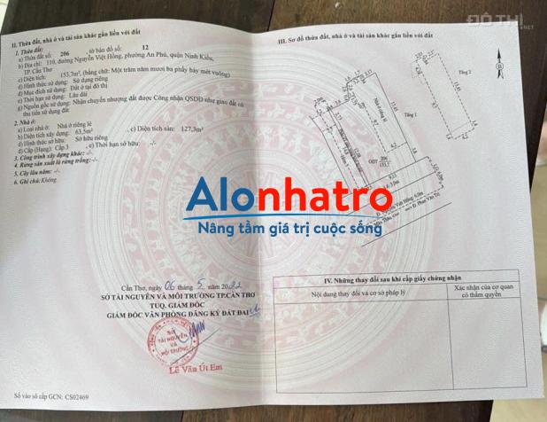 Cho thuê nhà trệt lầu vị trí đẹp góc 2 mặt tiền ngang 9m đường nguyễn việt hồng, ninh kiều, cần thơ