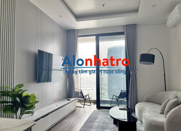 Cho thuê căn hộ 2 ngủ view Vin Imperia cực đẹp tại Hoàng Huy Grand Sở Dầu.
