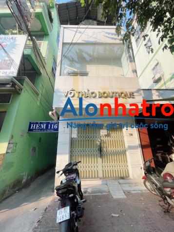 Cho thuê nhà trệt lầu sân thượn mặt tiền đường lý tự trọng, ninh kiều, cần thơ, nhà đoạn giữa tuyến