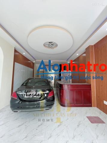 Cho thuê nhà 5 tầng mặt tiền đường võ nguyên giáp, cái răng, cần thơ, nhà có hầm để xe và thang máy