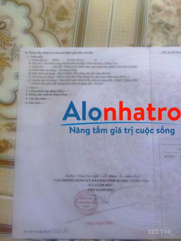 Cần bán nhà gần Chợ Hòa Long sổ hồng riêng