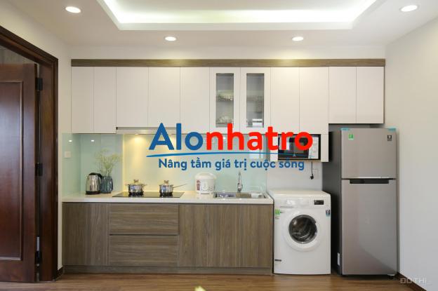 Chính chủ cho thuê căn hộ dịch vụ 1 phòng ngủ tại 58 Đào Tấn, dọn dẹp giặt là 5b/ tuần