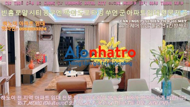(Chung Cư Vinhomes Royal City) Cho Thuê Căn 2 Ngủ Full Nội Thất Cao Cấp Tiện Nghi Hoàn Hảo