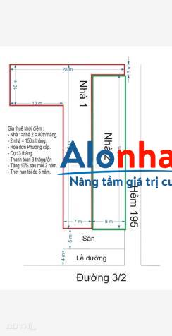 Cho thuê nhà trệt lững góc 2 mặt tiền nganng 15m đường 3/2, ninh kiều, cần thơ, gần đại học cần thơ
