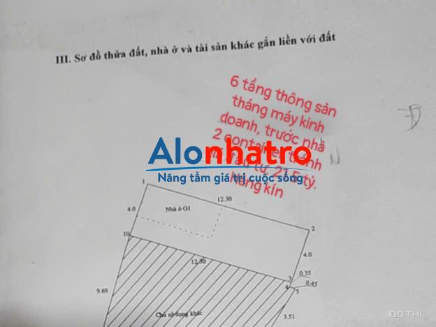 Chính chủ tôi cần bán gấp tòa nhà văn phòng 6 tầng thông san thang máy, Mặt phố Dương Khuê