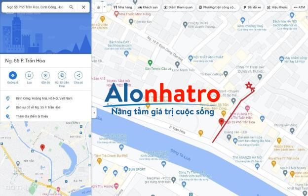 Cho thuê nhà riêng tại ngõ 55 đường Trần Hòa, 5.5 triệu vnd, 42 m2, giá ưu đãi