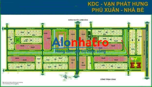 Bán căn biệt thự KDC Phú Xuân Vạn Phát Hưng, Nhà Bè