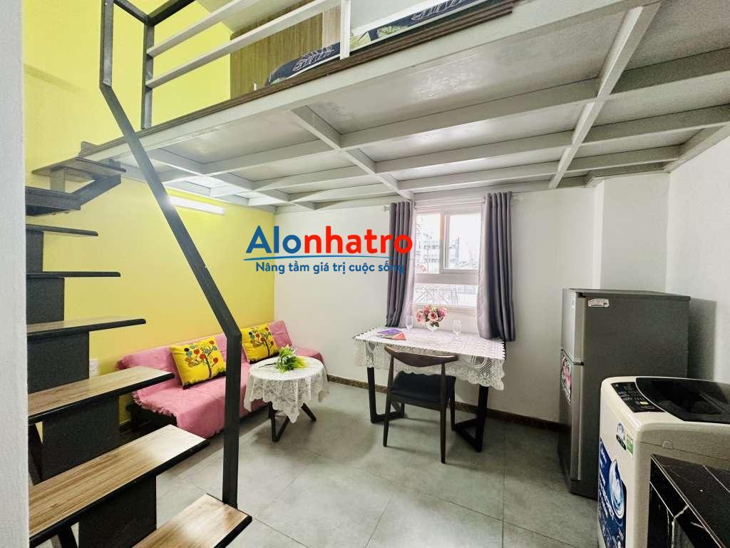 Siêu phẩm căn hộ dịch vụ cho thuê full NT - Gác cao 1m8, đầy đủ tiện nghi. Giá siêu sale cuối năm