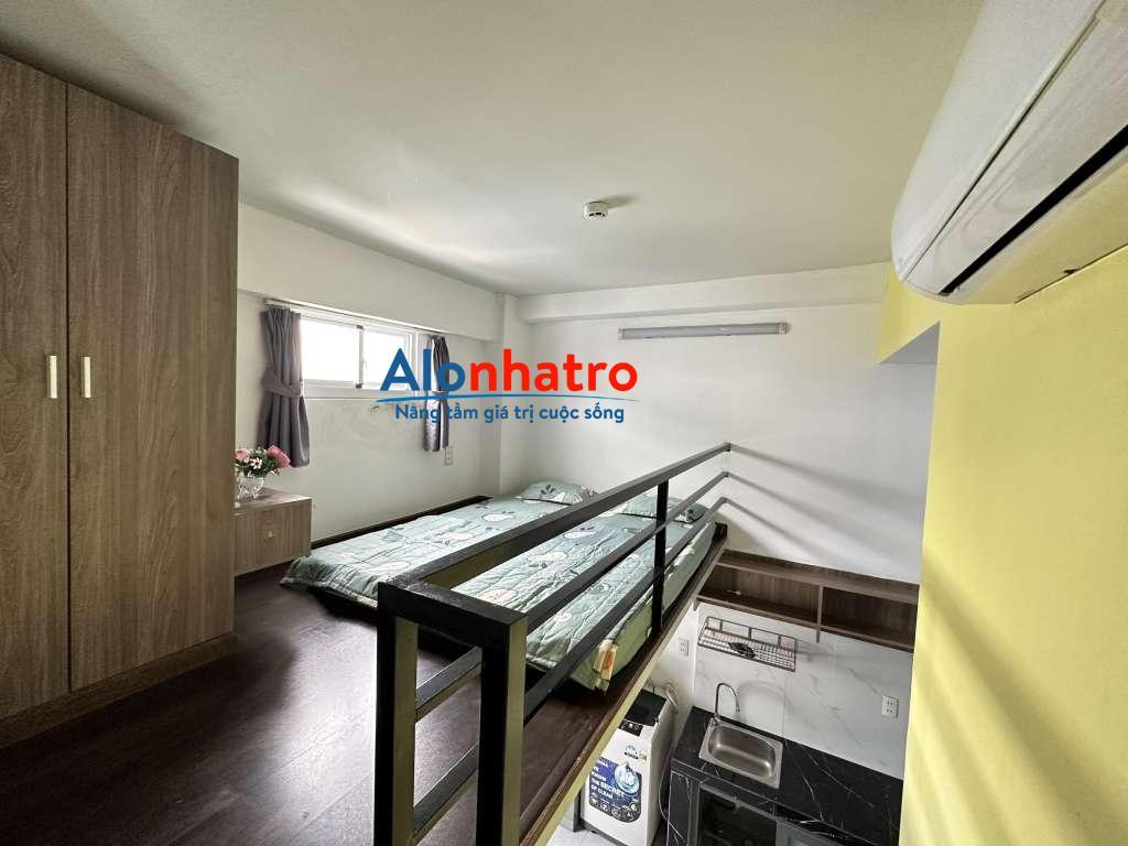 Siêu phẩm căn hộ dịch vụ cho thuê full NT - Gác cao 1m8, đầy đủ tiện nghi. Giá siêu sale cuối năm
