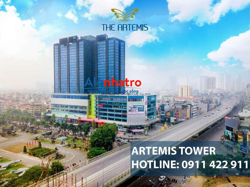 Cho thuê văn phòng quận Thanh Xuân từ 100m2, 200m2, 4400m2 tại tòa nhà Artemis Tower