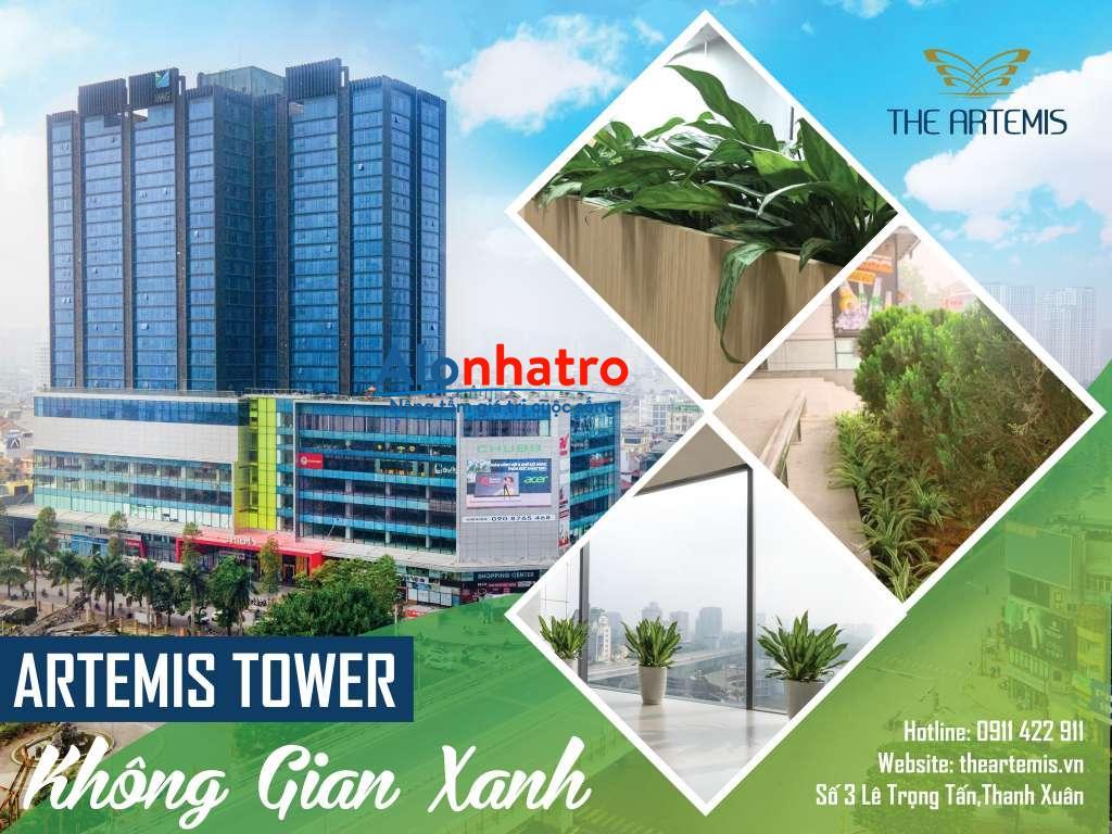 Artemis Tower cho thuê sàn văn phòng - thương mại quận Thanh Xuân mỗi sàn hơn 4000m2 LH 091142291