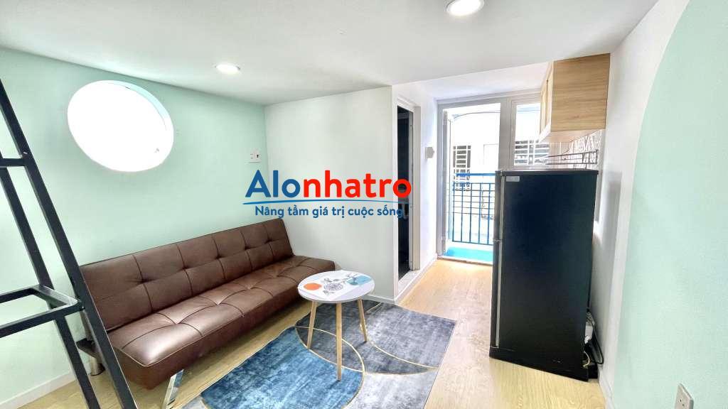 Cho thuê căn hộ duplex gác cao giá hạt dẻ ngay trung tâm quận 7 gần LOTTE Mart 