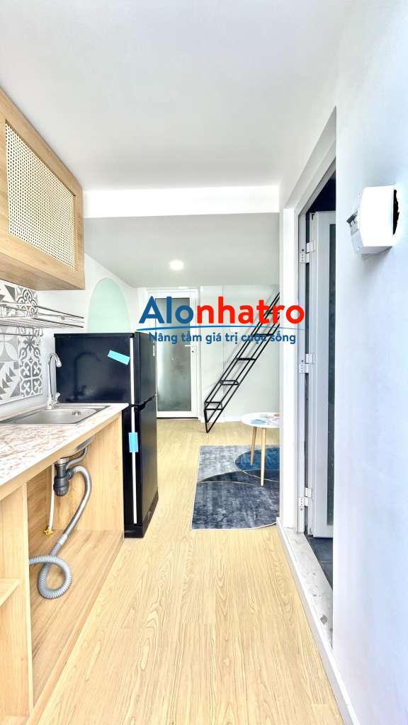 Cho thuê căn hộ duplex gác cao giá hạt dẻ ngay trung tâm quận 7 gần LOTTE Mart 