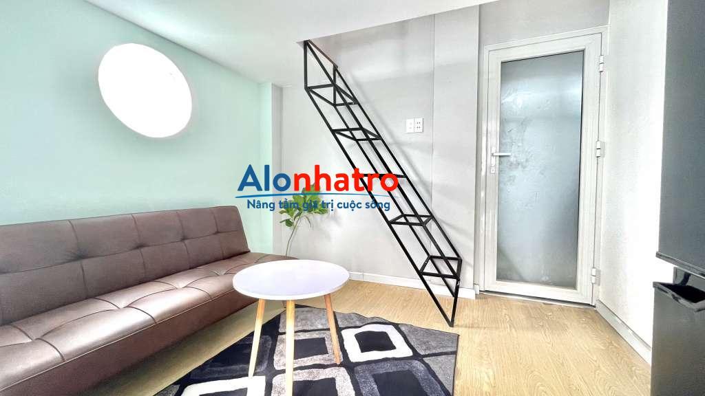 Cho thuê căn hộ duplex gác cao giá hạt dẻ ngay trung tâm quận 7 gần LOTTE Mart 
