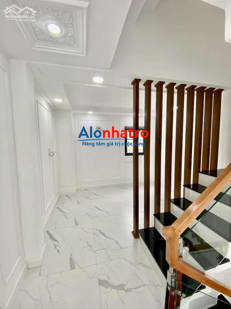 Bán nhà 4 tầng, hẻm xe hơi tại KDC Vĩnh Lộc, giá 3,85tr/m2