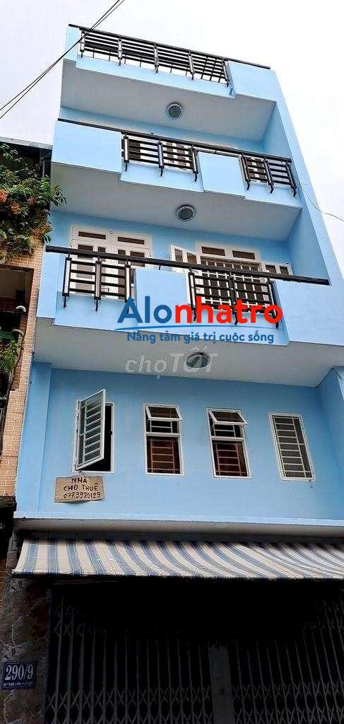 Chính chủ cho thuê nhà 45m2, 13tr/tháng đường Nơ Trang Long, Bình Thạnh