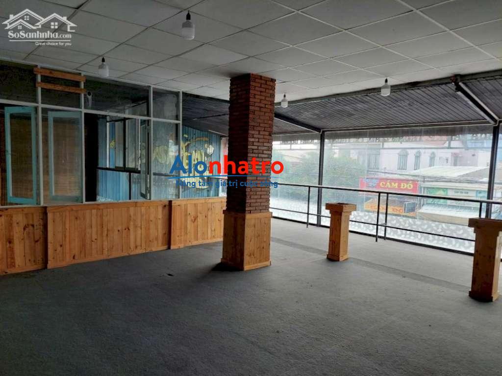 MB kinh doanh 2 lầu 1 trệt, gần ngã tư Hòa Lân, Thuận An, Bình Dương. Diện tích 12x70. Giá thuê 40tr/tháng.