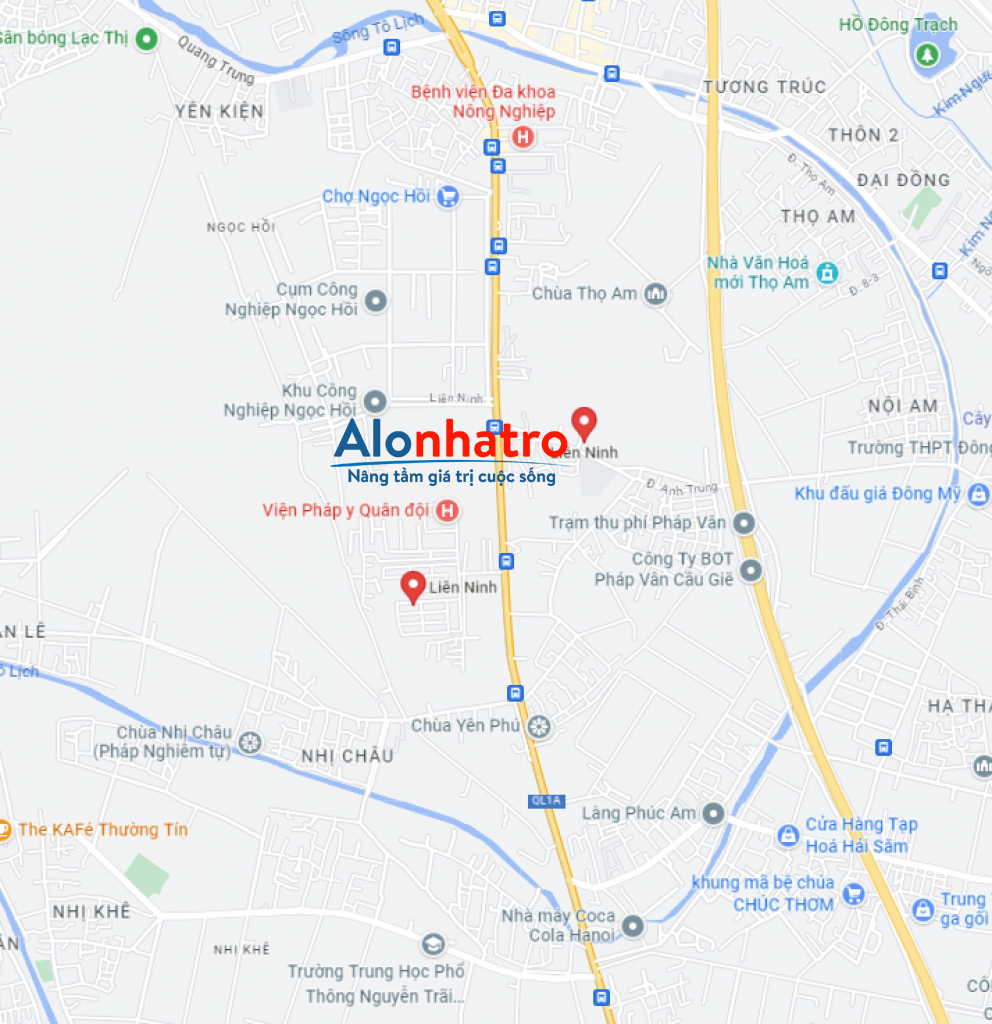  Cho thuê nhà mặt đường lớn, diện tích 105m2, vị trí thuận lợi - Liên Ninh, Thanh Trì