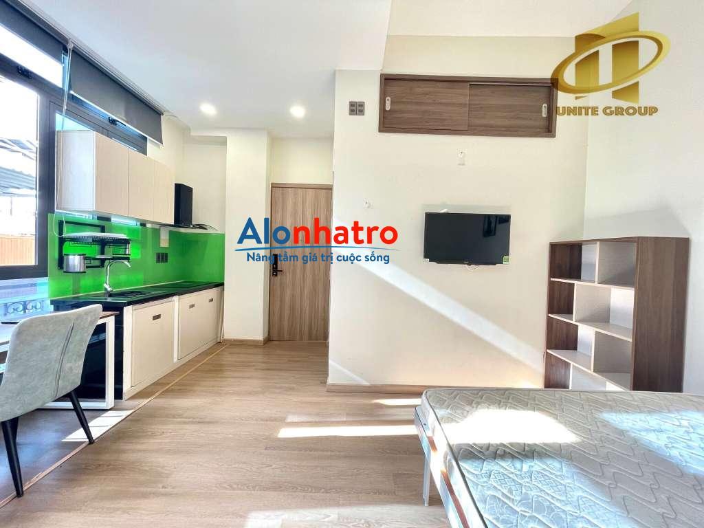 Căn hộ cửa sổ full nội thất xịn sò Hoàng Hoa Thám, Bình Thạnh gần chợ Bà Chiểu