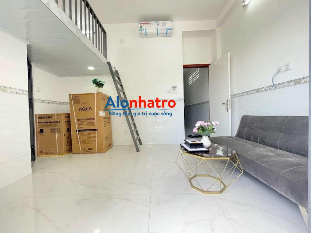 Căn hộ duplex máy giặt riêng gần đại học Văn Lang