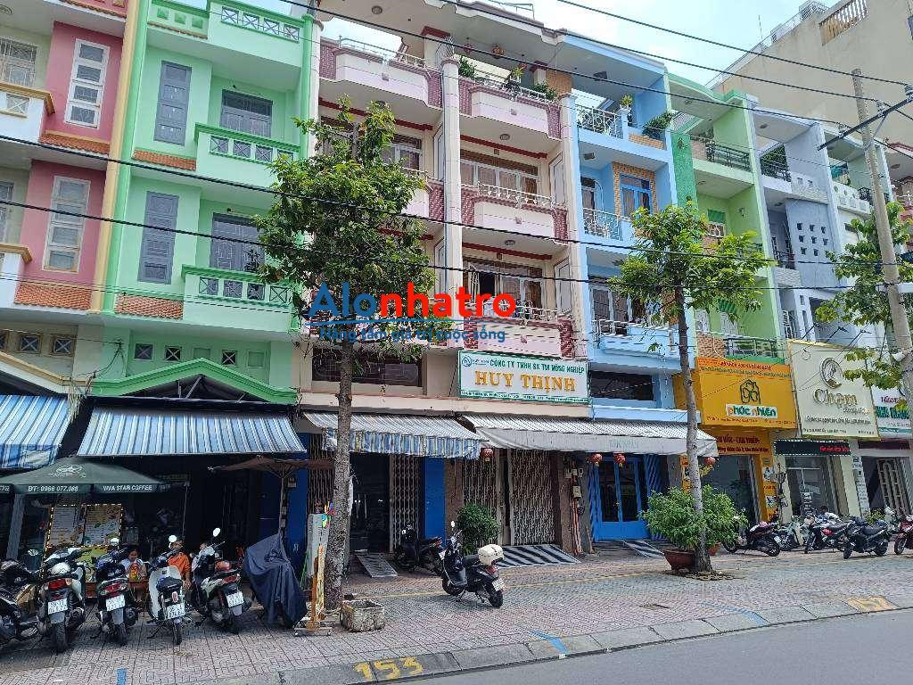 Cho thuê nhà 4 tầng 5PN 4x16m KDC Tạ Quang Bửu – văn phòng/spa/dạy học & KD online P.5 Quận 8