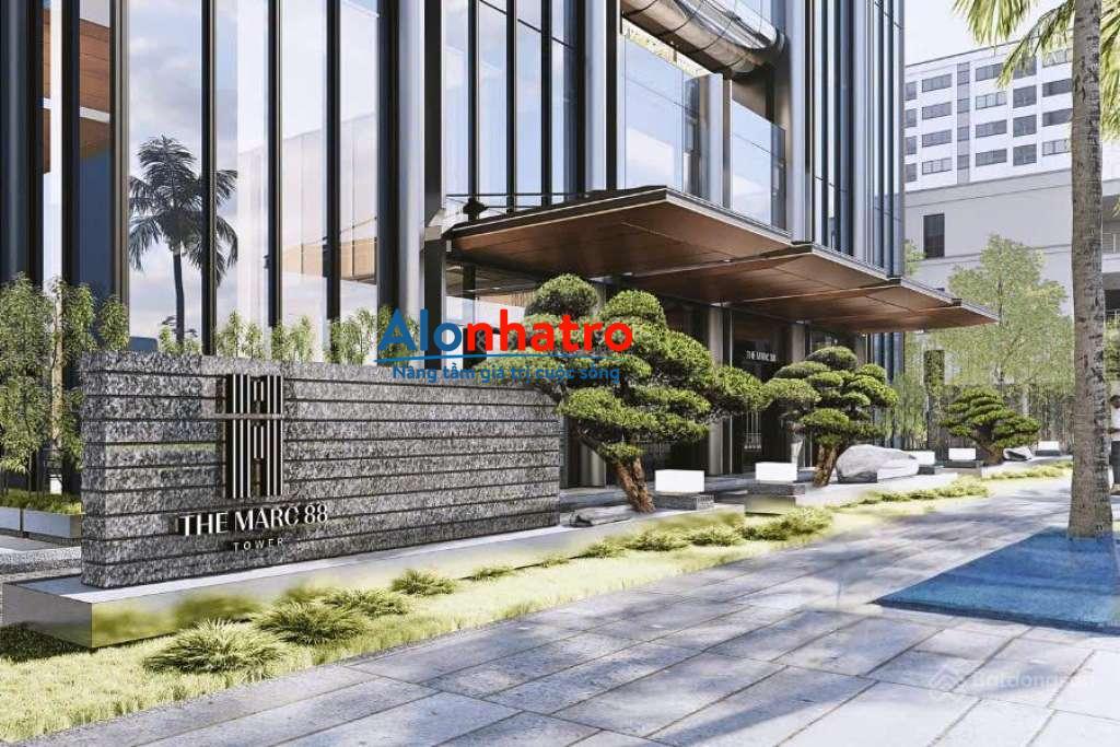 Cho thuê 100-636m2 VP Hạng A The Marc 88 chỉ 50tr khu Cầu Giấy