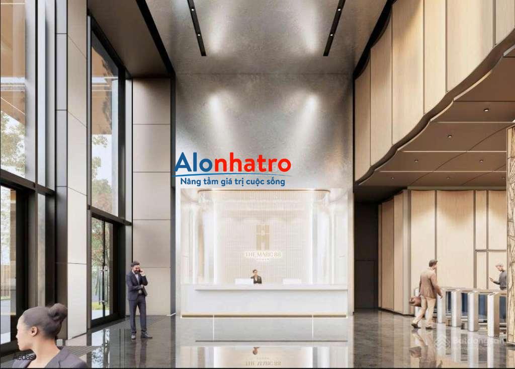 Cho thuê 100-636m2 VP Hạng A The Marc 88 chỉ 50tr khu Cầu Giấy